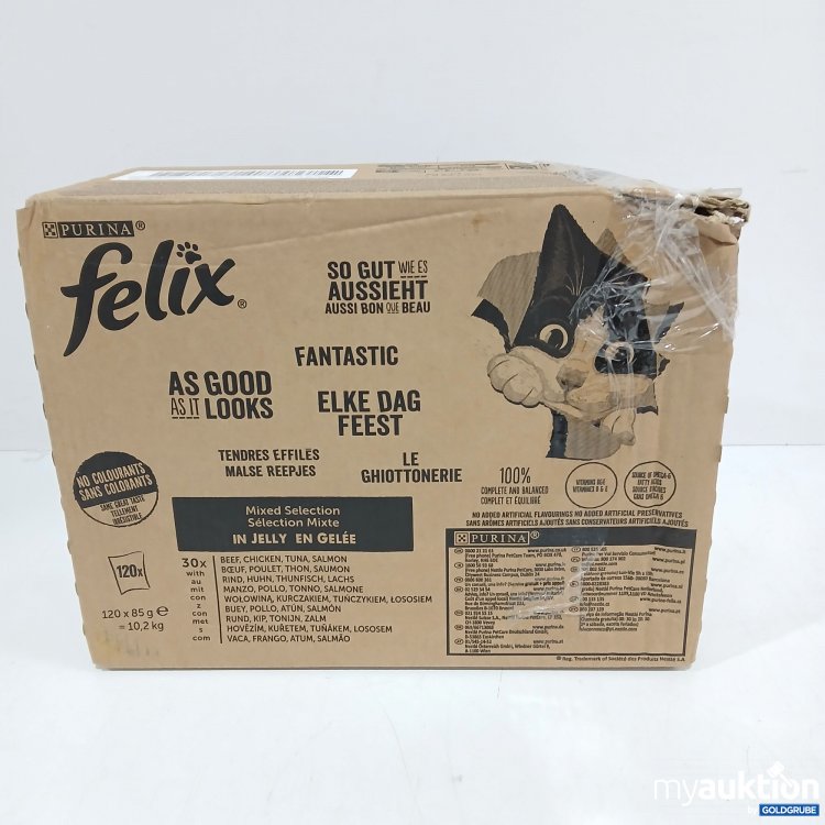 Artikel Nr. 865474 Artikel Nr. 865474: Purina Felix Katzenfutter Mixed Selection 120×85g