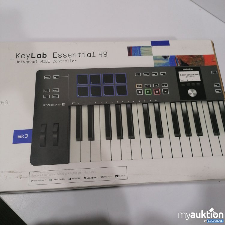 Artikel Nr. 896474: Artura KeyLab Essential 49 Universal Midi Controller Mk3