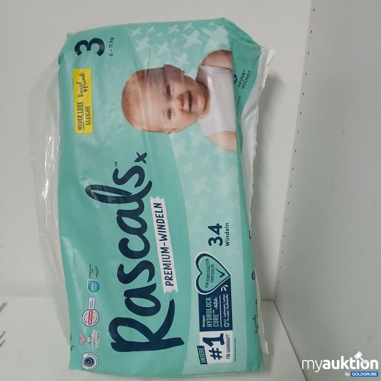 Artikel Nr. 918474: Rascals Premium-Windeln Größe 3