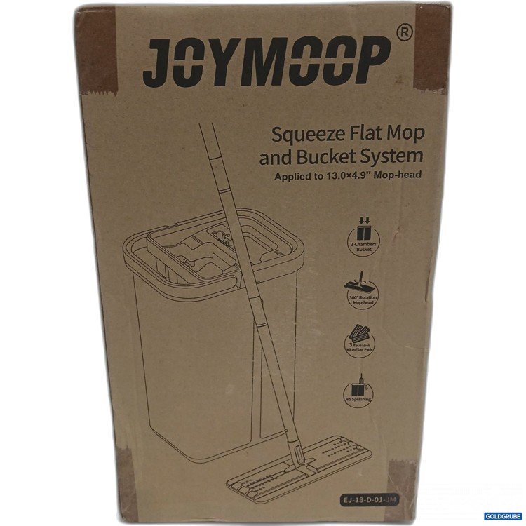 Artikel Nr. 955474: Joymoop Squeeze Flat Mop and Bucket System 13,0x4,9"