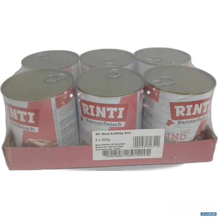 Artikel Nr. 960474: Rinti Kennerfleisch Rind 6x800g 