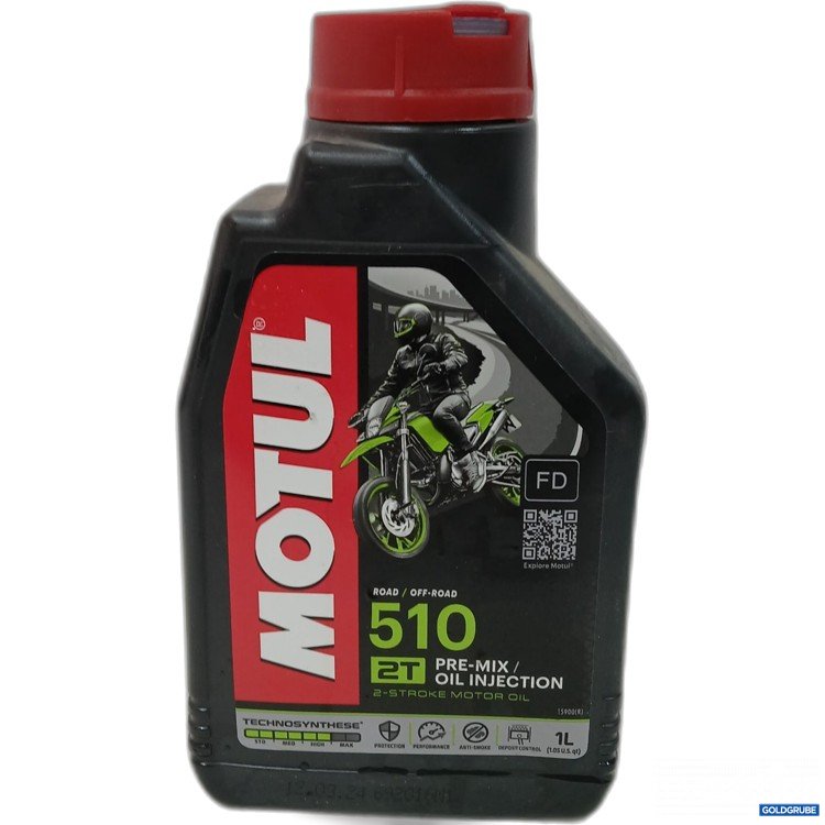 Artikel Nr. 961474: MOTUL 510 2T Pre-Mix/Oil Injection 2-Stroke Motor Oil 1L 