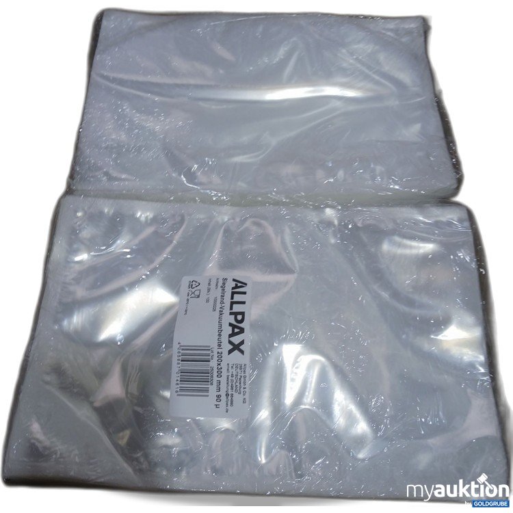 Artikel Nr. 971474 Artikel Nr. 971474: Allpax Siegelrand Vakuumbeutel 10x100stk 200x300mm