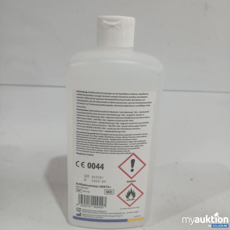 Artikel Nr. 986474 Artikel Nr. 986474: Meditrade MEDIZID® RAPID+ Oberflächendesinfektion 500ml