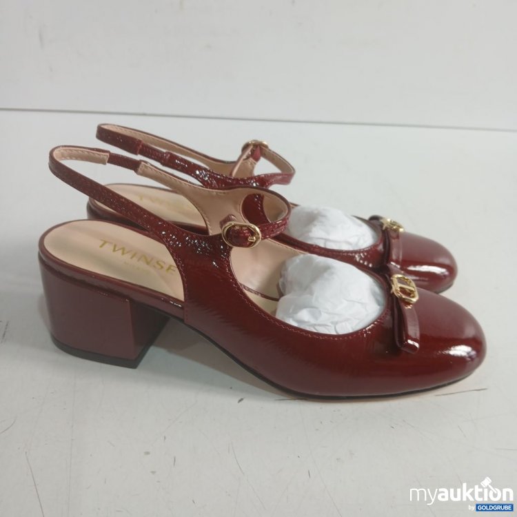 Artikel Nr. 991474 Artikel Nr. 991474: Twinset Slingback-Pumps Bordeaux