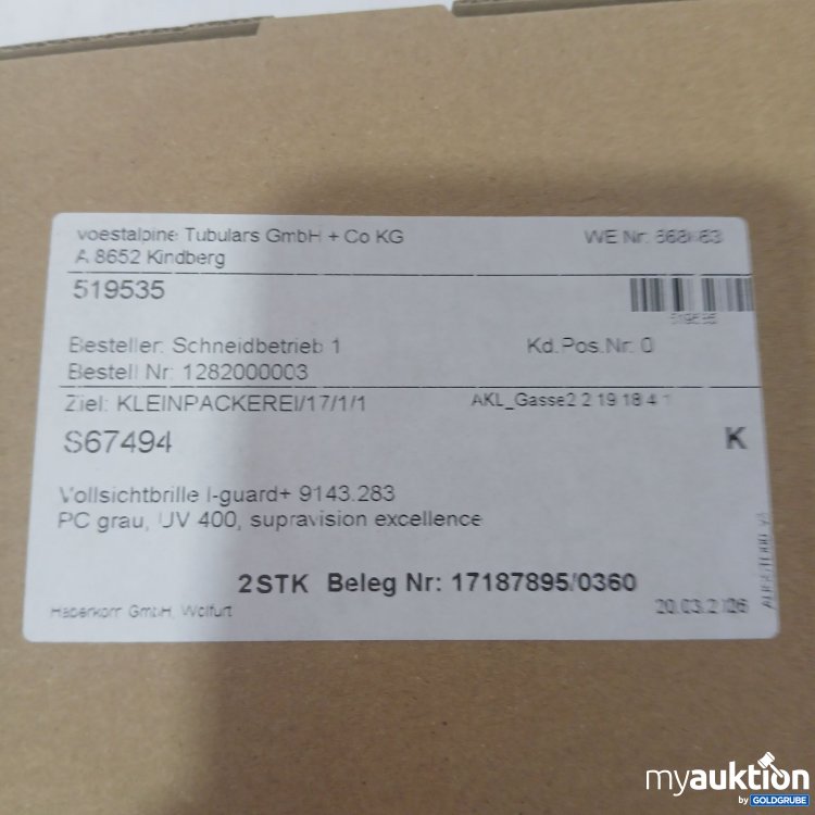 Artikel Nr. 993474: Haberkorn Vollsichtbrille I-guard+ grau supravision excellence 2Stk