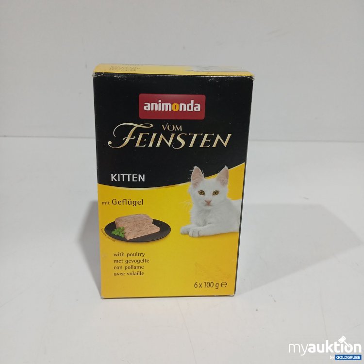 Artikel Nr. 808475: Animonda vom Feinsten Katzenfutter Kitten Geflügel 6x100g