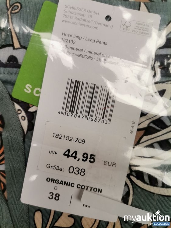 Artikel Nr. 879475 Artikel Nr. 879475: Schiesser Pants Pyjama Hose