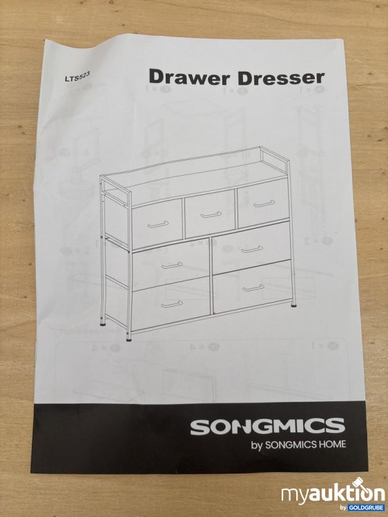 Artikel Nr. 921475: SONGMICS Chest of Drawers LTS523W57