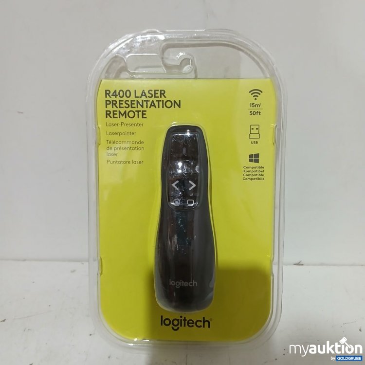 Artikel Nr. 930475: Logitech R400 Laser Presentation Remote