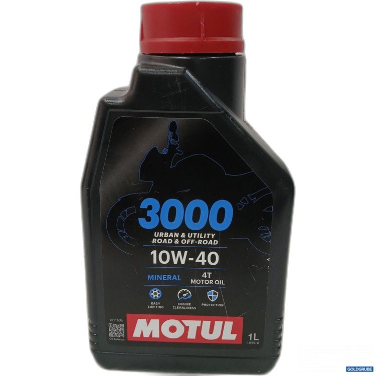 Artikel Nr. 961475: MOTUL 3000 Urban& Utility Road & Off-Road 10W-40 Mineral 4T Motor Oil 1L 