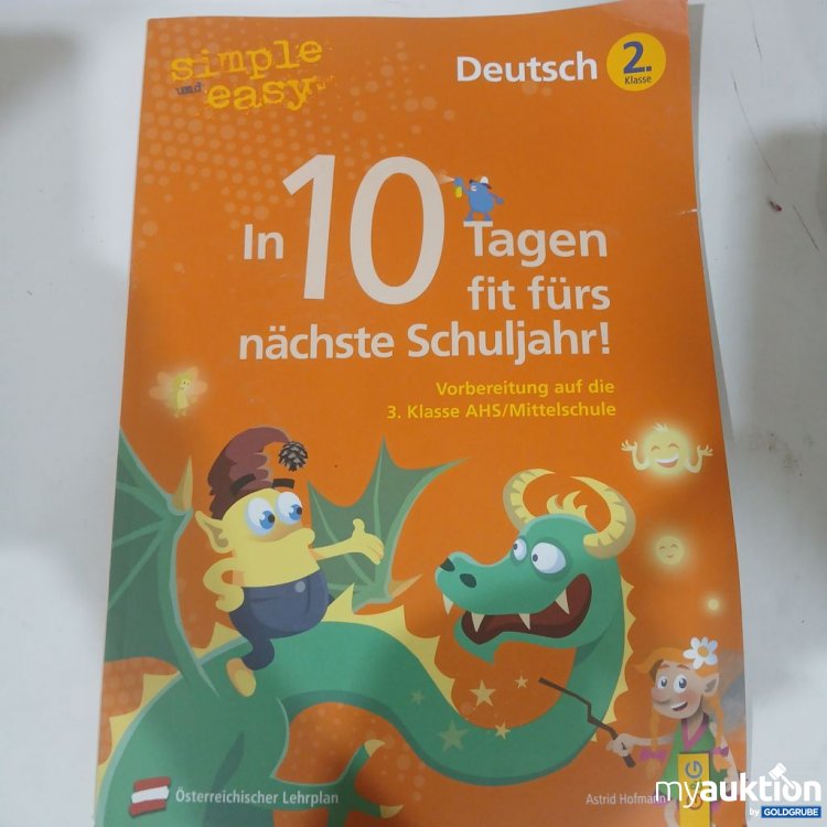 Artikel Nr. 984475 Artikel Nr. 984475: simple und easy In 10 Tagen fit fürs nächste Schuljahr Deutsch 2. Klasse