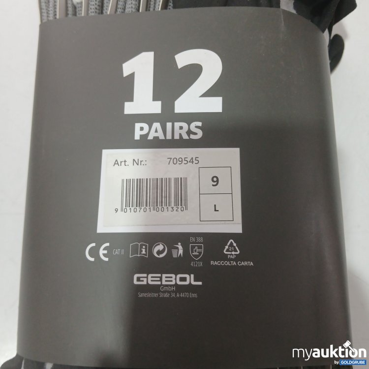 Artikel Nr. 993475: GEBOL master flex  Arbeitshandschuhe Gr L(9) 12Paar