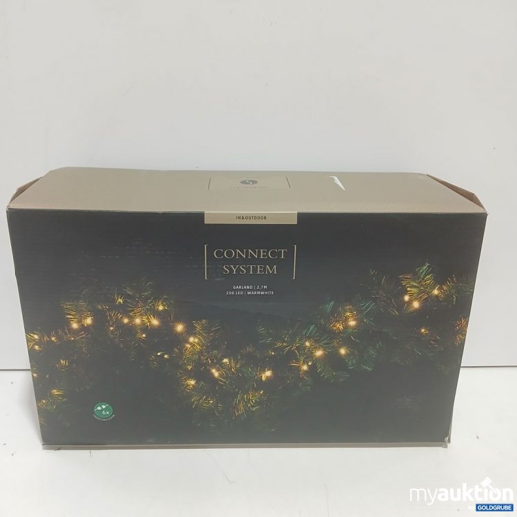 Artikel Nr. 447476: CONNECT SYSTEM Garland 2,7 m 200 LED warmweiß