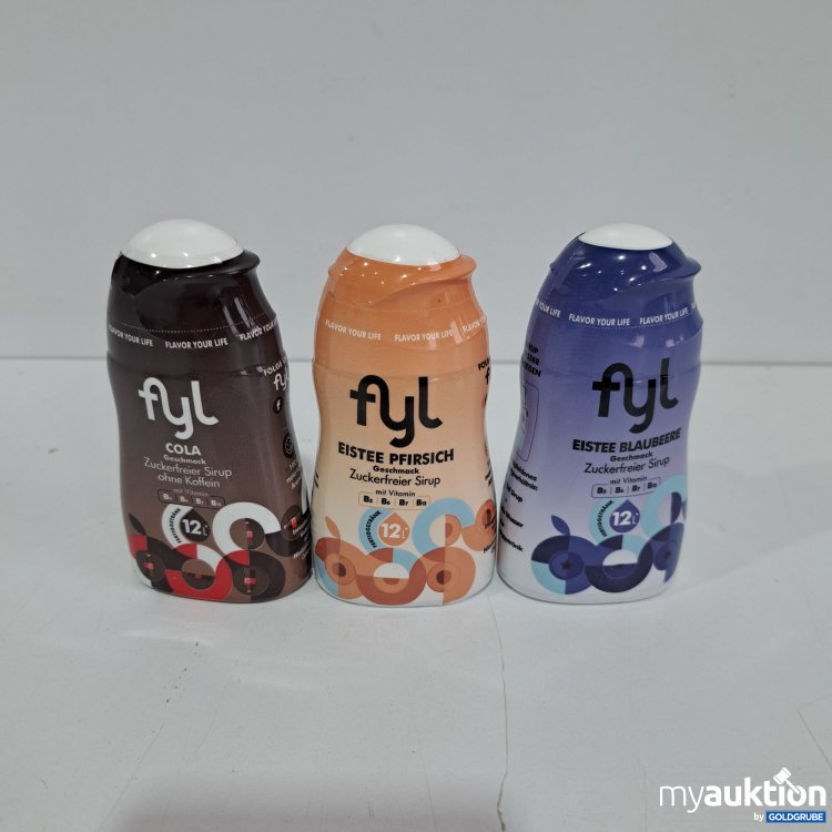 Artikel Nr. 817476 Artikel Nr. 817476: Fyl 3x Sirup Zuckerfrei für je 12L lt. Foto