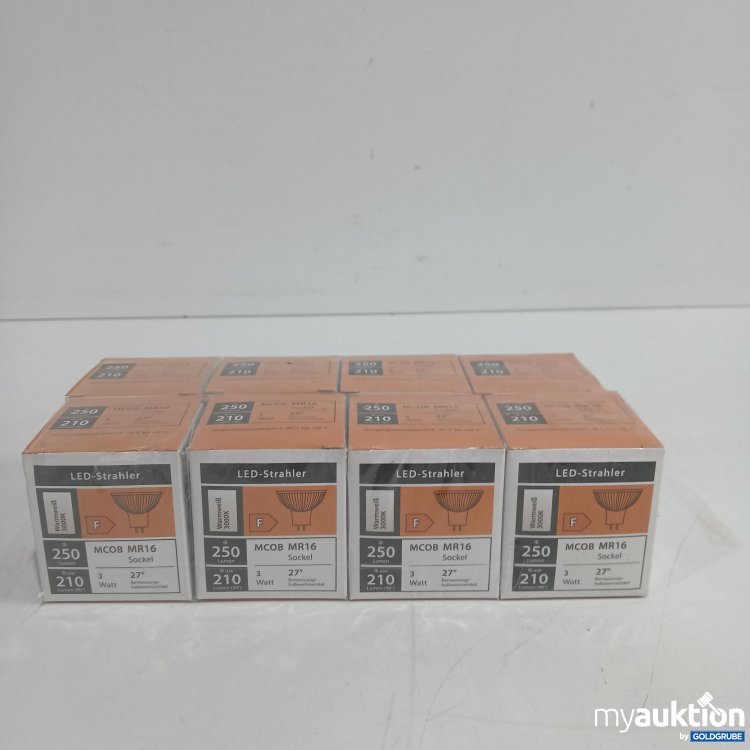 Artikel Nr. 854476 Artikel Nr. 854476: LEd Strahler MCOB MR16 Sockel 8Stk