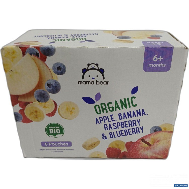 Artikel Nr. 899476: mama bear, Quetschbeutel 6x90g