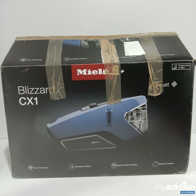 Artikel Nr. 903476: Miele Blizzard CX1 Parquet PowerLine SKCF5 Techblau 