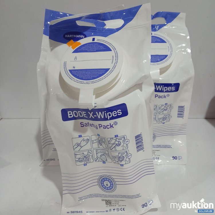 Artikel Nr. 914476: Hartmann Bode X-Wipes Safety Pack je 90Stk