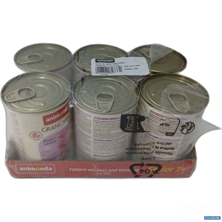 Artikel Nr. 987476: Animonda Gran Carno Senior Rind & Lamm 6×400g