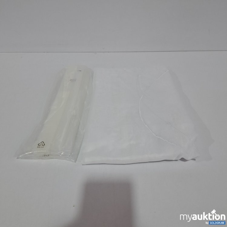 Artikel Nr. 360477 Artikel Nr. 360477: Vorhang 2x mit Schienen mit Klettverschluss 170x56 cm weiß
