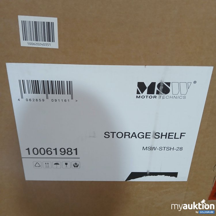 Artikel Nr. 438477 Artikel Nr. 438477: MSW Storage Shelf MSW-STSH-28 10061981