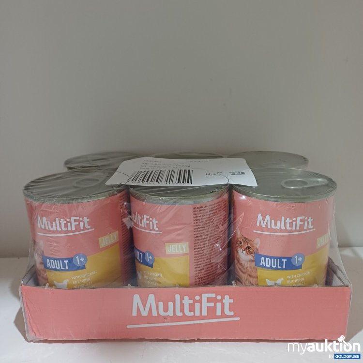 Artikel Nr. 471477: MultiFit 6 x 405 g Adult Katzenfutter mit Huhn in Jelly