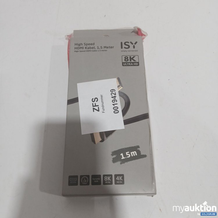 Artikel Nr. 522477: Isy High Speed HDMI Kabel 1,5m