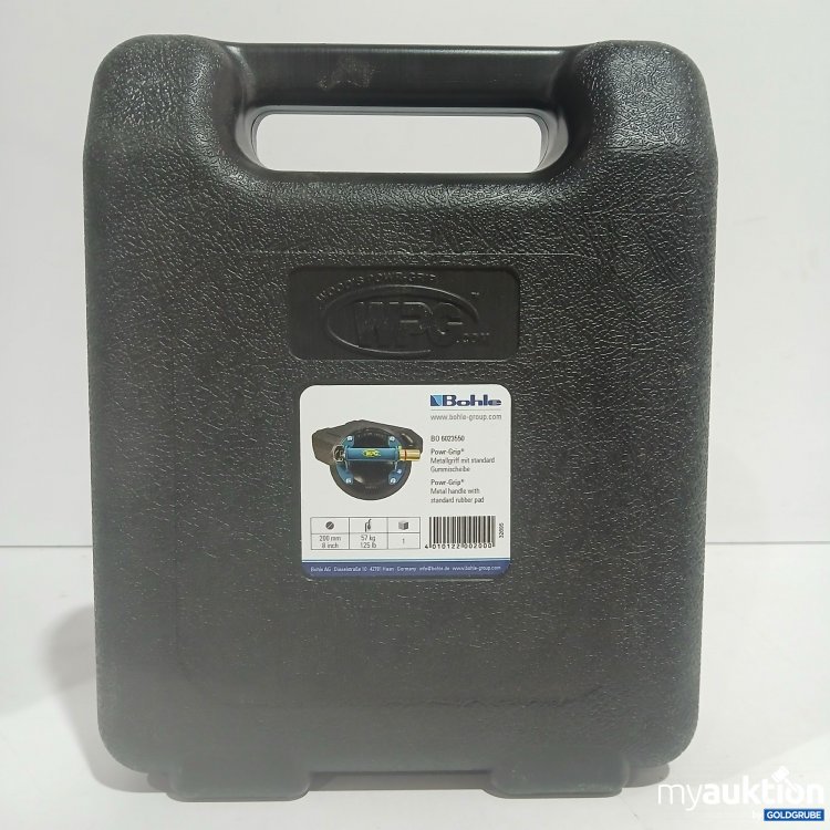 Artikel Nr. 524477: WPG Bohle Powr-Grip Metallgrifd mit Standard Gummischeibe ø200mm 