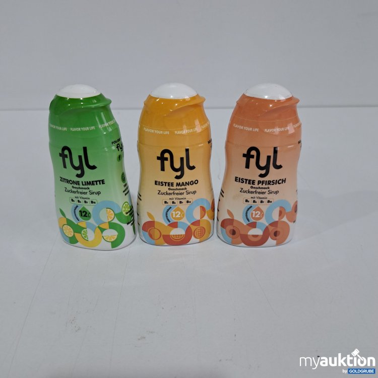 Artikel Nr. 817477 Artikel Nr. 817477: Fyl 3x Sirup Zuckerfrei für je 12L lt. Foto