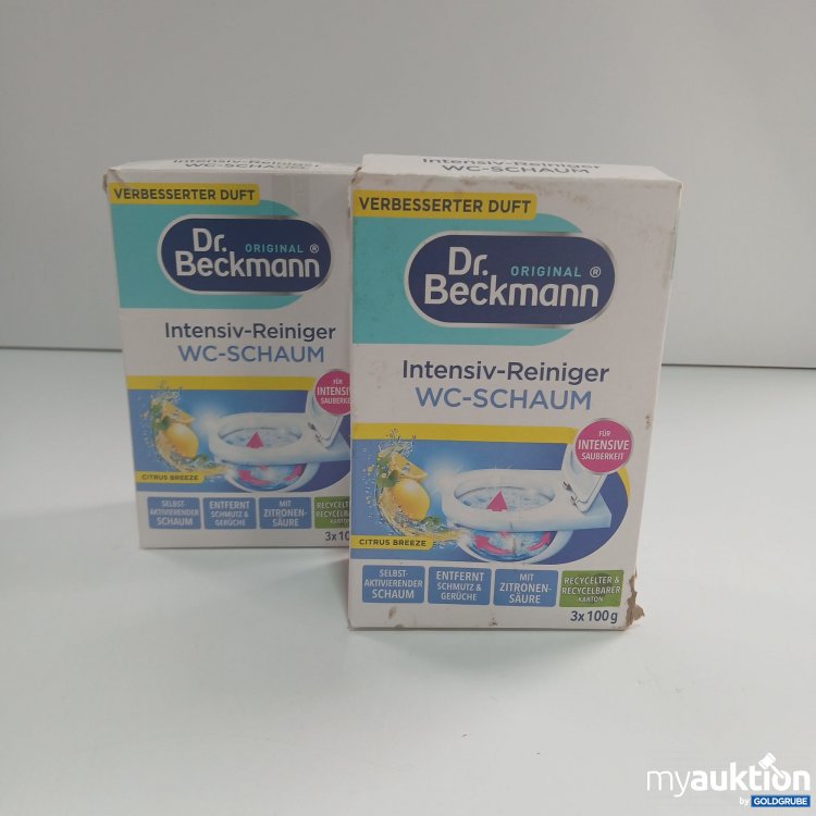 Artikel Nr. 825477 Artikel Nr. 825477: Dr.Beckmann Intensiv-Reiniger WC-Schaum 2er Pack 3x100g