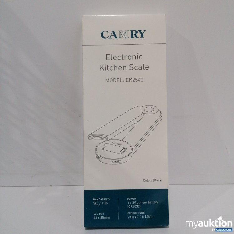 Artikel Nr. 850477: Camry Electronic Kitchen Scale EK2540
