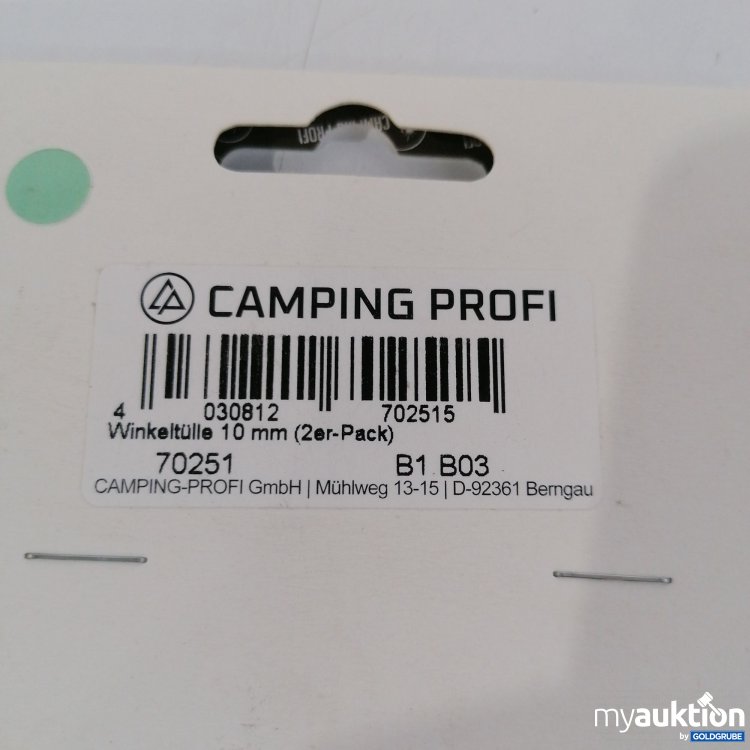 Artikel Nr. 860477: Camping Profi Winkeltülle 10 mm (2er-Pack)