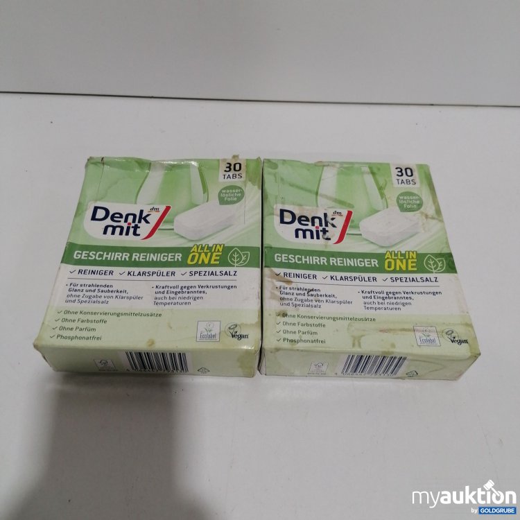Artikel Nr. 862477: Denk mit Geschirr Reiniger Tabs 2x30 Tabs