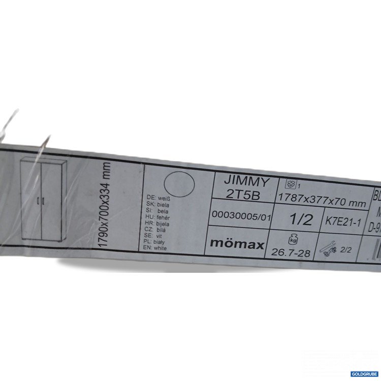 Artikel Nr. 951477: Modern Living Jimmy 2T5B Mömax Weiss 1787×377×70mm