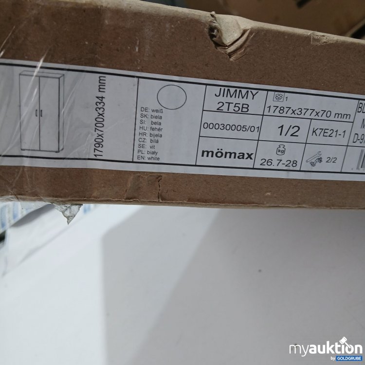 Artikel Nr. 951477: Modern Living Jimmy 2T5B Mömax Weiss 1787×377×70mm