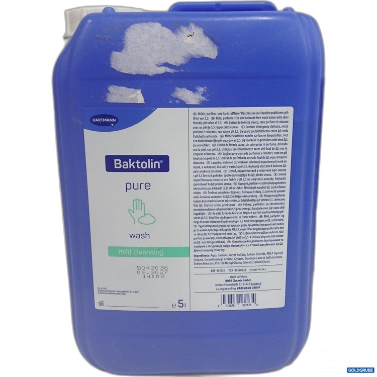 Artikel Nr. 952477 Artikel Nr. 952477: Hartmann Baktolin Pure wash mild cleansing 5L