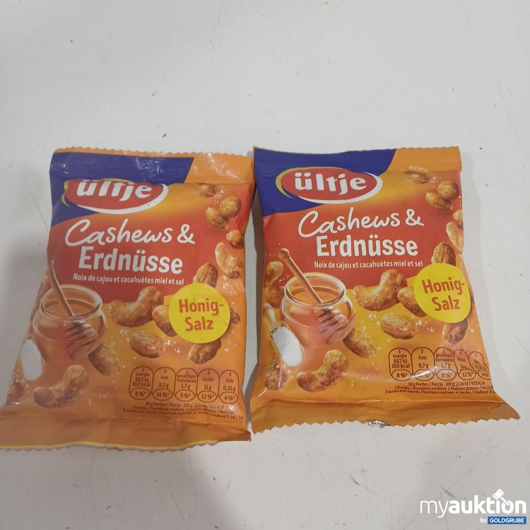 Artikel Nr. 959477: Ültje Cashew & Erdnüsse Honig Salz je 200g 