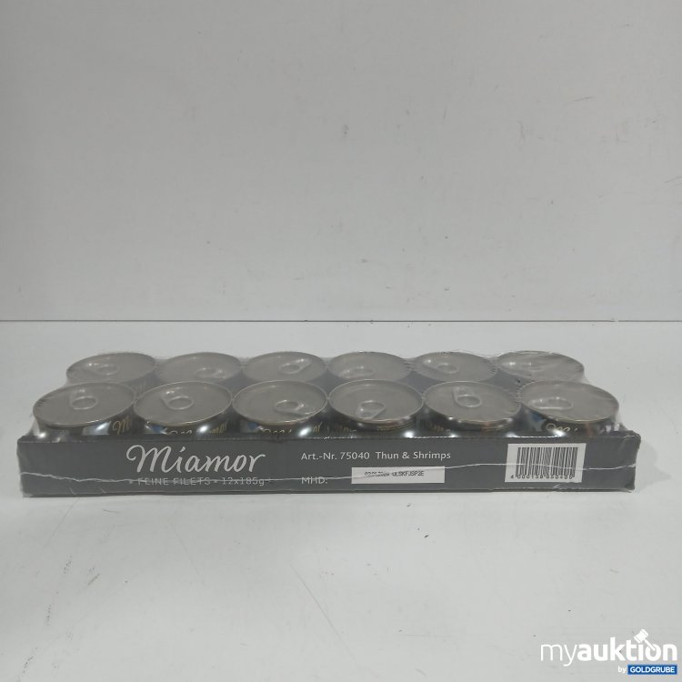 Artikel Nr. 960477: Miamor Feine Filets Katzenfutter Thun&Shrimps 12x185g