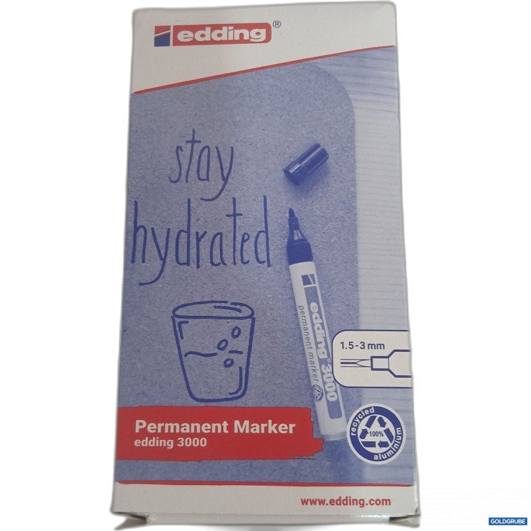 Artikel Nr. 981477: Edding Permanent Marker 3000 1,5-3mm grün 10Pack
