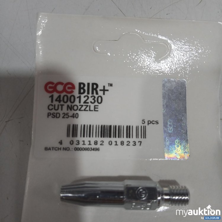 Artikel Nr. 989477 Artikel Nr. 989477: Gce Bir+ Cut Nozzle PSD 25-40 5Stk