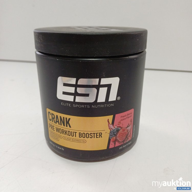 Artikel Nr. 994477 Artikel Nr. 994477: ESN Crank Pre Workout Booster *Fresh Berry Juice*