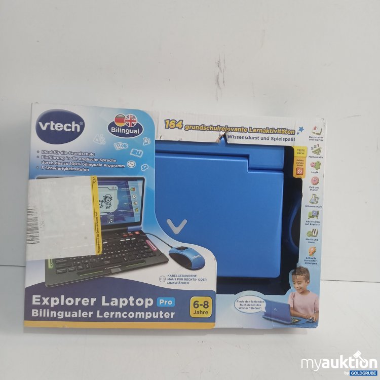 Artikel Nr. 996477 Artikel Nr. 996477: Vtech Explorer Laptop Pro Bilingualer Lerncomputer 6-8Jahre