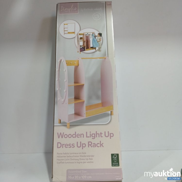 Artikel Nr. 428478 Artikel Nr. 428478: Light up dress up rack FZ20240730 95x30x109cm