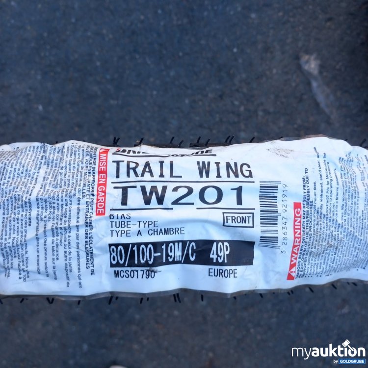 Artikel Nr. 445478 Artikel Nr. 445478: Bridgestone Trail Wing TW201 Reifen 80/100-19M/C 49P