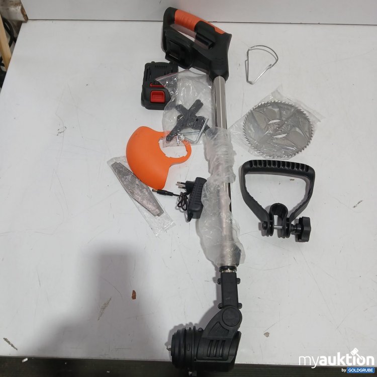 Artikel Nr. 468478 Artikel Nr. 468478: Elektrischer Rasentrimmer Lawn mower Model DUX007 180W mit Zubehör