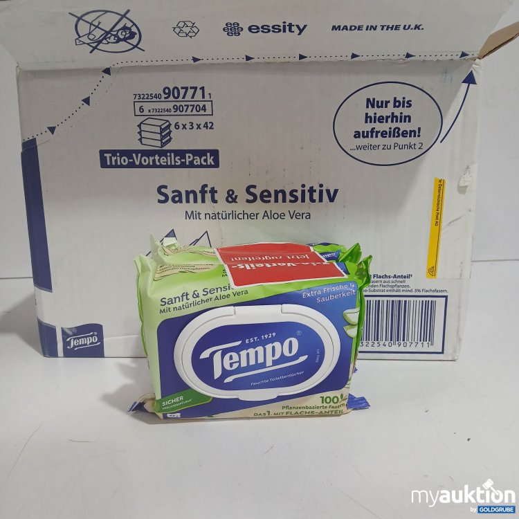 Artikel Nr. 897478: Tempo Sanft & Sensitiv mit Aloe Vera 6x3x42 