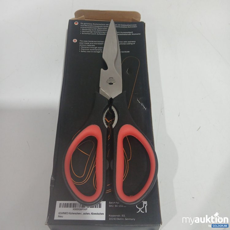 Artikel Nr. 898478: Gourmeo Küchenschere 