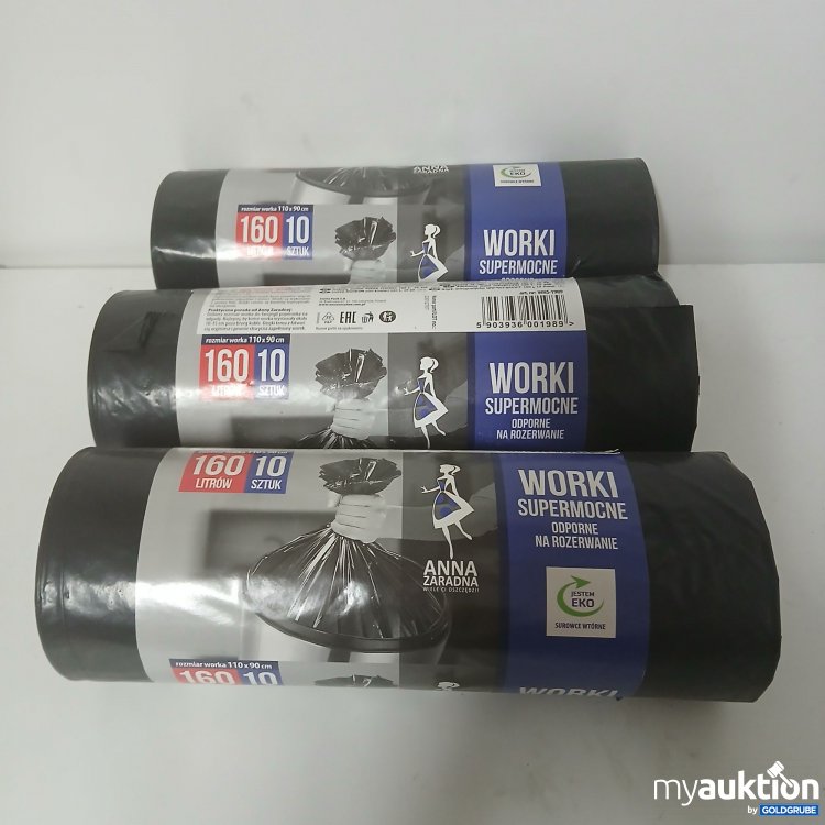 Artikel Nr. 917478 Artikel Nr. 917478: Müllbeutel 10 Stück 160l