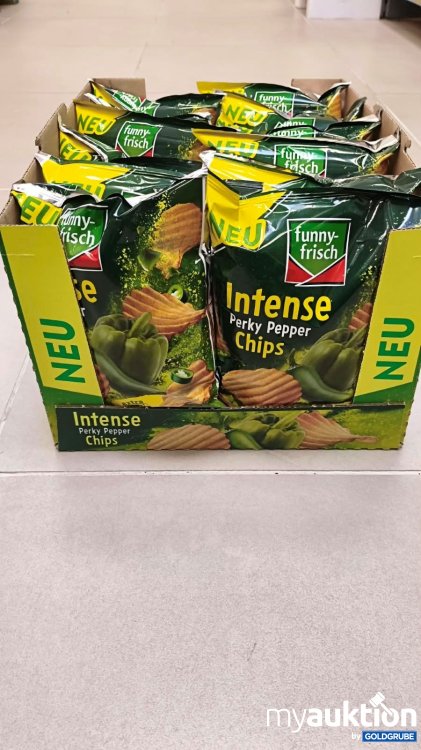 Artikel Nr. 941478: funny-frisch Intense Chips Perky Peppers 12x110g